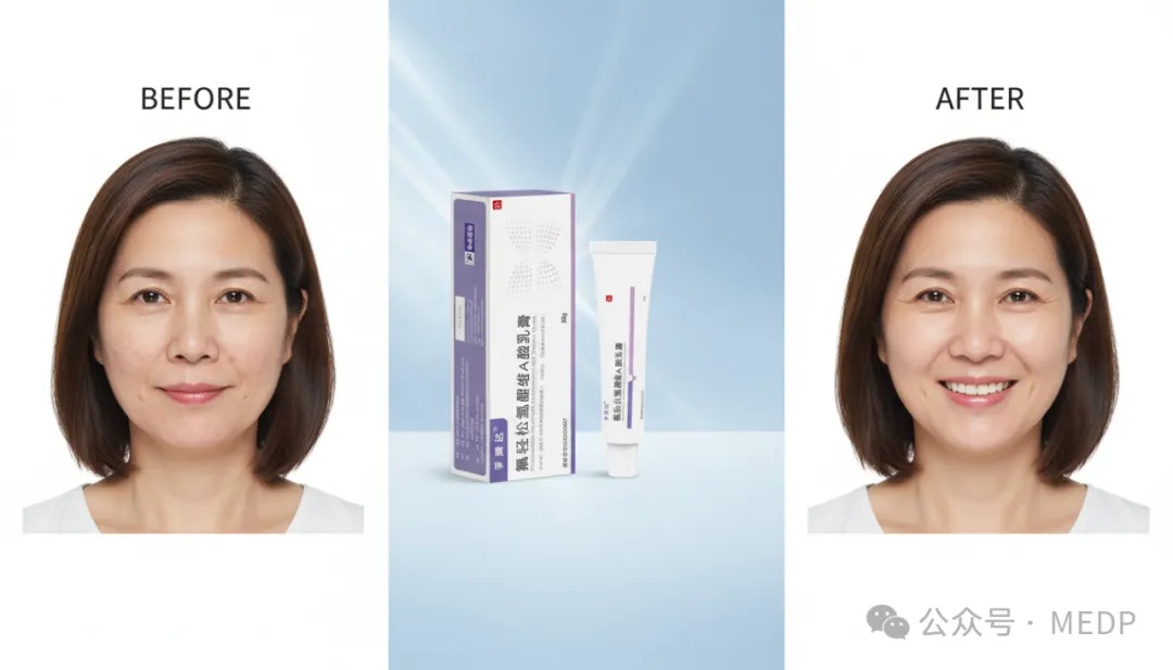 ?该怎样用“氟轻松氢醌维A酸乳膏”来治疗老年斑？