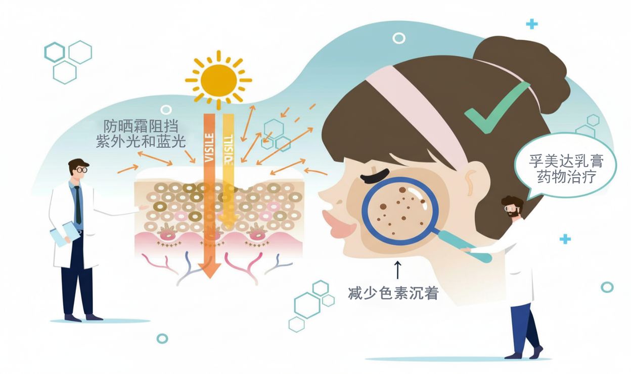 黄褐斑治疗期间用哪种防晒霜更好？