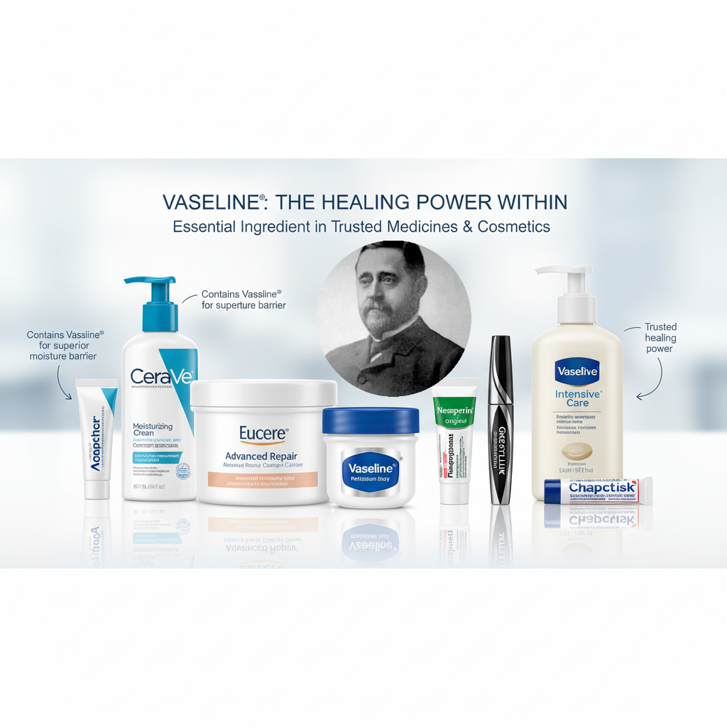 从曾经石油业的废物到现代医药化妆品业的宠儿：凡士林的进阶史